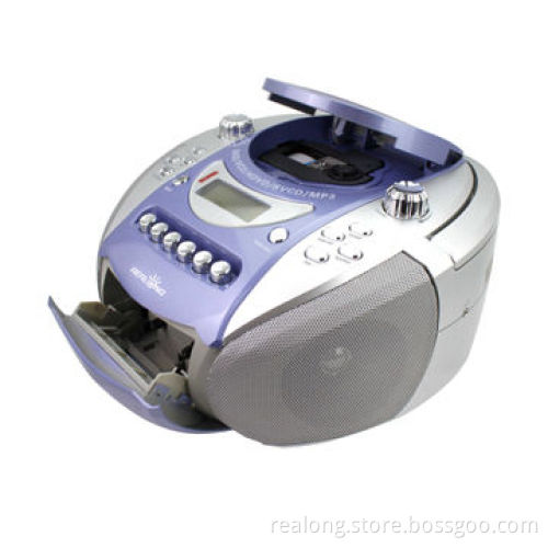 Top loading DVD players with cassette and language learning function